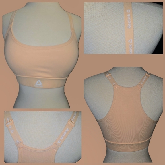 Reebok Sports Bra in Peach - Small - Picture 1 of 9